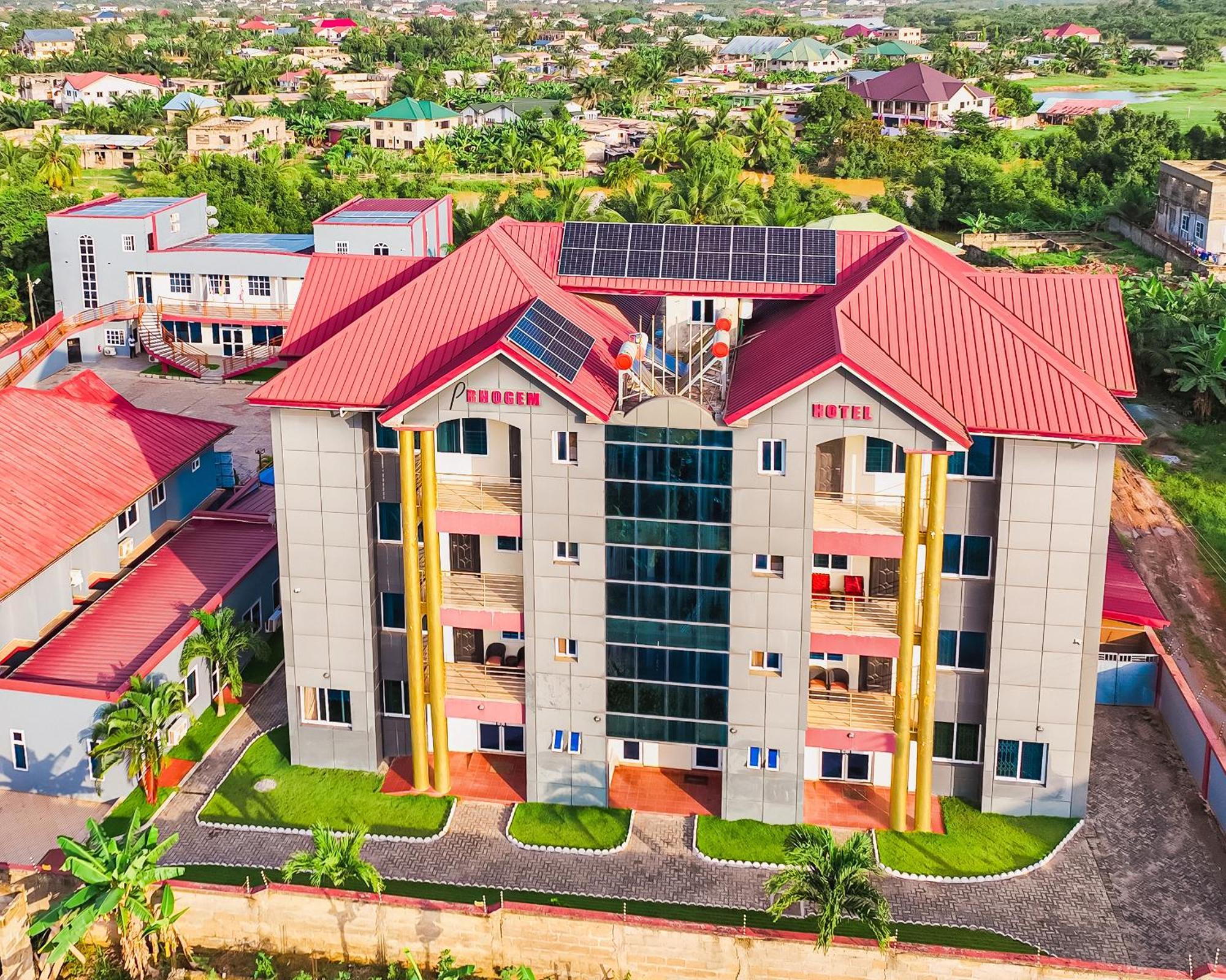 Rhogem Hotel Sekondi-Takoradi ภายนอก รูปภาพ